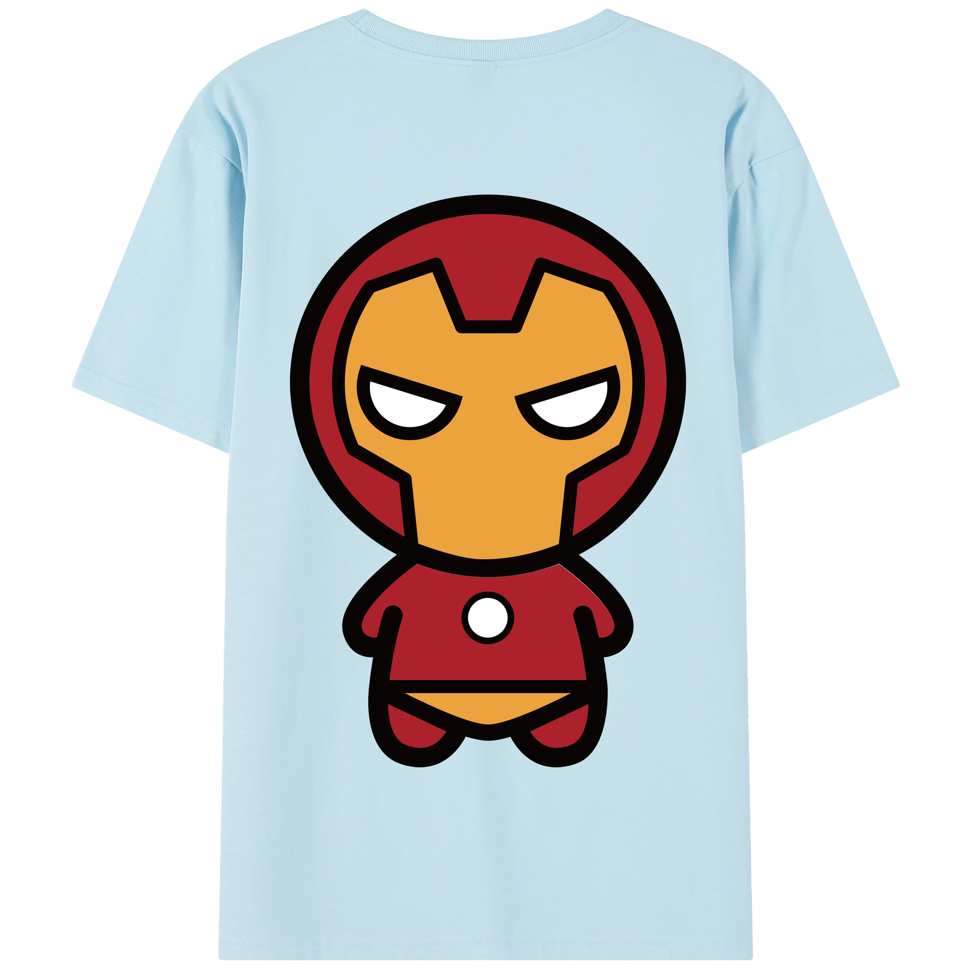 （画像用） アベンジャーズ The Avengers 綿100％半袖Tシャツ（背面プリント）